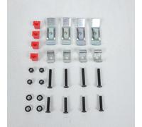 Kit fixation platine top case sur porte bagage pour moto scooter quad Shad TOP