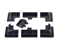 Kit Fixation pour camping-car 7pcs Installation Rapide Kit Fixation(Black) | perçage, pour colle silicone requise, préserve l'étanchéité du toit, installation en minutes, pour idéal rénovation