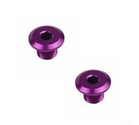 Kit Fixation pour roue pour avant CNC pour E-Bike pour surron | Conçu pour surron pour Ultra Bee, finition pour durable, couleur au pour choix, poids léger, maintien optimal(purple)