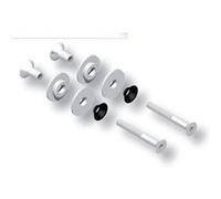 Kit fixation traversante Diva X LA CROISÉE DS pour 2 poignées sur porte en verre - DS7308 G