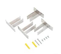 Kit Fixation Urinoir 4 Acier pour robuste Kit Fixation Urinoir | Acier pour robuste, résistant à l'humidité, montage mural simple, kit complet 4 , incluses