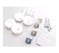 Kit fixations+caches+entretoises 098510 - seche-serviettes