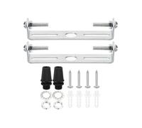 Kit fixations luminaires SOURCING MAP 2 Kits 80mm Plaque plafonnier Universel Acier au carbone Montage mural Maison Bureau