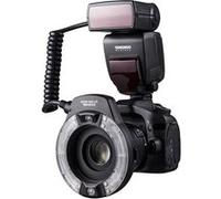 YONGNUO YN14EX II Flash Macro pour appareils Photo Reflex numériques Canon avec Grand écran LCD Bagues d'adaptation de température de Couleur Filtres de Sabot Support M/TTL Flash