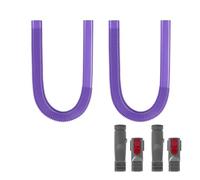 Kit Flexible et Suceur Étroit pour Aspirateur, Compatible avec Dyson | Kit Flexible et Suceur Étroit; Matière Plastique(Purple hose set B)