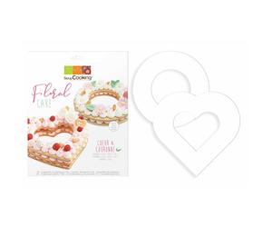 Kit Floral cake - Cœur et Couronne Scrapcooking