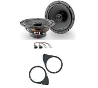 FOCAL ACX-165 Set 2 Haut Parleur Pour Alfa 156 Avec Conn Avant / Post Enceintes