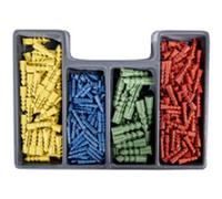 Kit forets & chevilles, 300 pièces