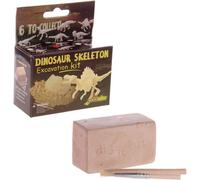Kit fouille squelette petit dinosaure Puckator Marron 3x7x4 cm