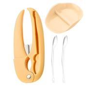 Kit fourchette de homard - outil de rupture de coquilles d'argent, outil de déjeuner de pique-nique, accessoire de fête de fête, repas fiable avec style de construction pratique | Kit fourchette de