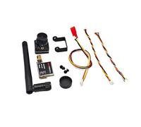 Kit FPV TS5823Pro 600 MW Vidéo 5,8 GHz 40 canaux Émetteur et CMOS 1/3 1800 TVL Mini caméra FPV 2,1 mm, Compatible avec Les modèles de Drones de Course RC