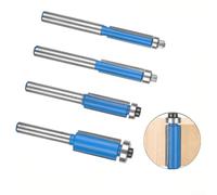 Kit Fraise à Rainurer 6mm pour Menuisier Pro | Acier haute dureté, nette, finition lisse, pour idéal ébénisterie, queue 6mm standard(6x9.52x25.4)