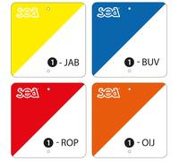 Sporti France – Kit de 40 balises d'orientation plastique multicolore