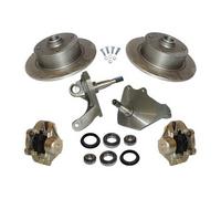 Kit frein avant à disques 4 x 100 + fusées décalées CB Perf pour Volkswagen Coccinelle 1200 / 1300 65->