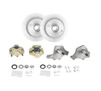 Kit frein avant à disques 4 x 130 + fusées décalées pour Volkswagen Coccinelle 1200 / 1300 65->