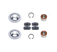 KIT FREIN AVANT - LIGIER IXO JS50 JS50L JS60 JSRC FLEX MYLI MICROCAR MGO 1 M8 F8C MGO 2 MGO 3 MGO 4 MGO 6 M.CROSS DUE 2 DUE 3 DUE