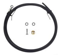 Kit Frein Disque 2m Alliage Aluminium 7075 pour Mountain Bike | Compatibilité pour slx pour xt pour xtr, 2 mètres de longueur, installation pour facile, performance freinage (A-Silver)