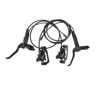 Kit Frein Hydraulique Trottinette Electrique, Capteur Coupure Moteur | Étriers double piston aluminium, adaptateur de montage universel pour vélo de route, VTT, fat bike, BMX, pliant, scooter