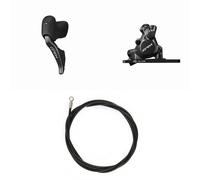 Shimano St-rx825-l Br-rx820-f 1000 Mm Brake Kit Argenté