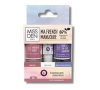 Kit French Manucure - Miss Den - Une French Manucure de Pro à la Maison - Autocollants Guides Inclus