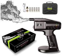 Kit fumoir à cocktail, pistolet à bulles portable pour infuser des boissons et des aliments avec une riche saveur de fumée
