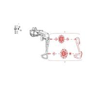 SRAM Poulies et boîtier interne pour GX Eagle