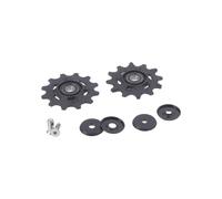 Kit galets dérailleur arrière en acier Sram Rival Xplr Etap Axs Roul Noir