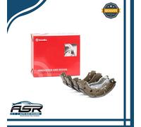 Kit Ganasces De Frein Arrière Brembo Smart 450 451 452 0,6 0,7 1,0 0,8 DCI