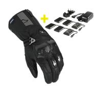 Kit Gants Moto Chauffants Macna Progress RTX DL 2.0 NoirS Noir