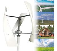 Kit générateur d'éolienne 5000 W/9000 W, contrôleur CC à 3 lames, alimentation verticale, convient pour les éoliennes domestiques/camping-cars/marines, 9000 W-12 V