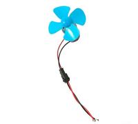 Kit générateur d'éolienne conçu pour une utilisation éducative et bricolage avec un moteur CC compact et une pale de ventilateur générant 0 20 V Convient pour diverses applications expérimentales