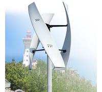 Kit générateur éolien 16000W 20000W système éolien vertical avec contrôleur MPPT pour applications marines,camping cars,habitations et éoliennes-solution d'énergie renouvelable(20000W,220V)