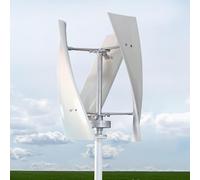 Kit générateur éolien 20000 W, éolienne à axe vertical 12 V/24 V/48 V/220 V, avec contrôleur, éolienne domestique silencieuse à 3 pales pour bateaux, terrasses, maison(220V)