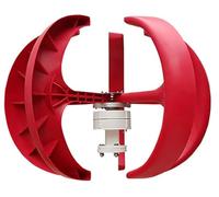 Kit générateur éolien à axe vertical 1200 W - Moteur à aimant permanent 12 V avec contrôleur pour la maison, le camping et les solutions d'alimentation hors réseau - Options 400 W, 600 W et 800 W disp