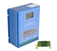 Kit générateur éolien avec régulateur de Charge pour Turbine Verticale, contrôleur de Charge Hybride Hors réseau pour éolienne et Panneau Solaire avec écran LCD et Fonction de décharge pour