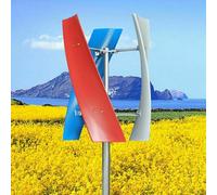 Kit générateur éolien Vertical avec contrôleur de Charge, 3000 W, avec contrôleur MPPT - Solution d'énergie renouvelable Efficace pour systèmes d'alimentation domestiques 12 V/24 V/48 V, Pro