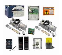 Kit GENIUS FAAC ROLLER 5170208, moteur enterré pour automatisation de portail battant