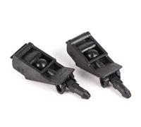 kit gicleurs pare-brise voiture Compatible Avec VW Pour Bora 1999-2005 Pour Polo 2002-2013 Pour Beetle 1999-2010 Tête D'arrosage Essuie-glace Voiture Buse D'eau Forme D'éventail