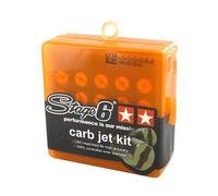 Kit gicleurs Stage6 5 mm 70-92 compatible Yamaha Aerox 50 | Comprend 10 pièces dans boîte plastique, compatible carburateurs Dellorto 19 à 21 mm.
