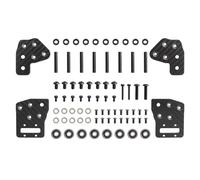 Kit giunto XY en fibre de carbone CNC Struttura leggera e ammortizzante Elevata resistenza compatible avec stampanti 3D Voro 2.4 / Trident Parti della stampante 3D facili l'installation