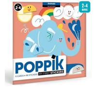 Cartes Et Gommettes Créatives Les Animaux Multi-coloured TU