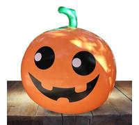 Kit gonflable pour Halloween en plein air - Décoration de piscine flottante - Ballon fantôme globe oculaire - Écran d'ornement Spooky Party Lawn - Décoration d'araignées géantes avec valve pour