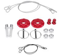 Kit Goupilles Capot Universel, Rouge Avec Goupille