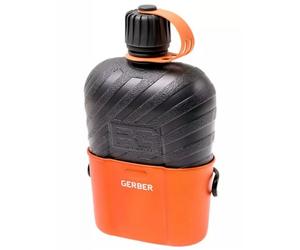 Kit gourde et popote GERBER Bear Grylls Canteen (Noir/Orange) OS