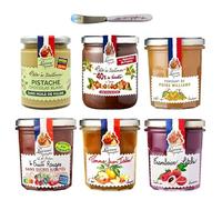 Kit Gourmand 2026 Lucien Georgelin - 2 pâtes à tartiner, 4 préparations de fruits et 1 tartineur - 2kg