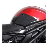 Kit grip de réservoir R&G RACING 2 pièces - noir Triumph Speed Triple 1200RR