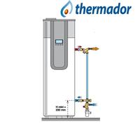 Kit groupe de sécurité et mitigeur thermostatique - THERMADOR KMIXH
