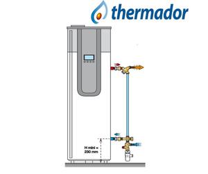 Kit groupe de sécurité et mitigeur thermostatique - THERMADOR KMIXH