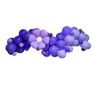 Kit guirlande Organique 3m - 67 ballons + accessoires DIY - violet - ABC Ballons