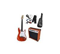 Kit Guitare électrique + Amplificateur 15W + Acccessoires - Orange -s JB407